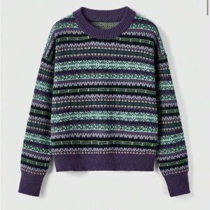 Winter Geo Pattern Sweater